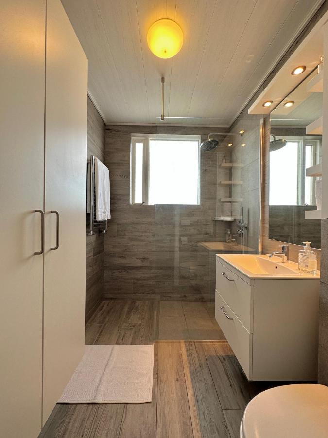 Waterfront Fjord House Otel Arskogssandur Dış mekan fotoğraf